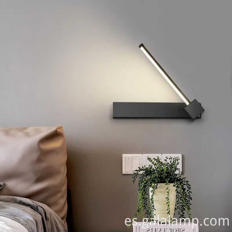 Lámpara de pared LED contemporánea de 220V para una elegante decoración interior